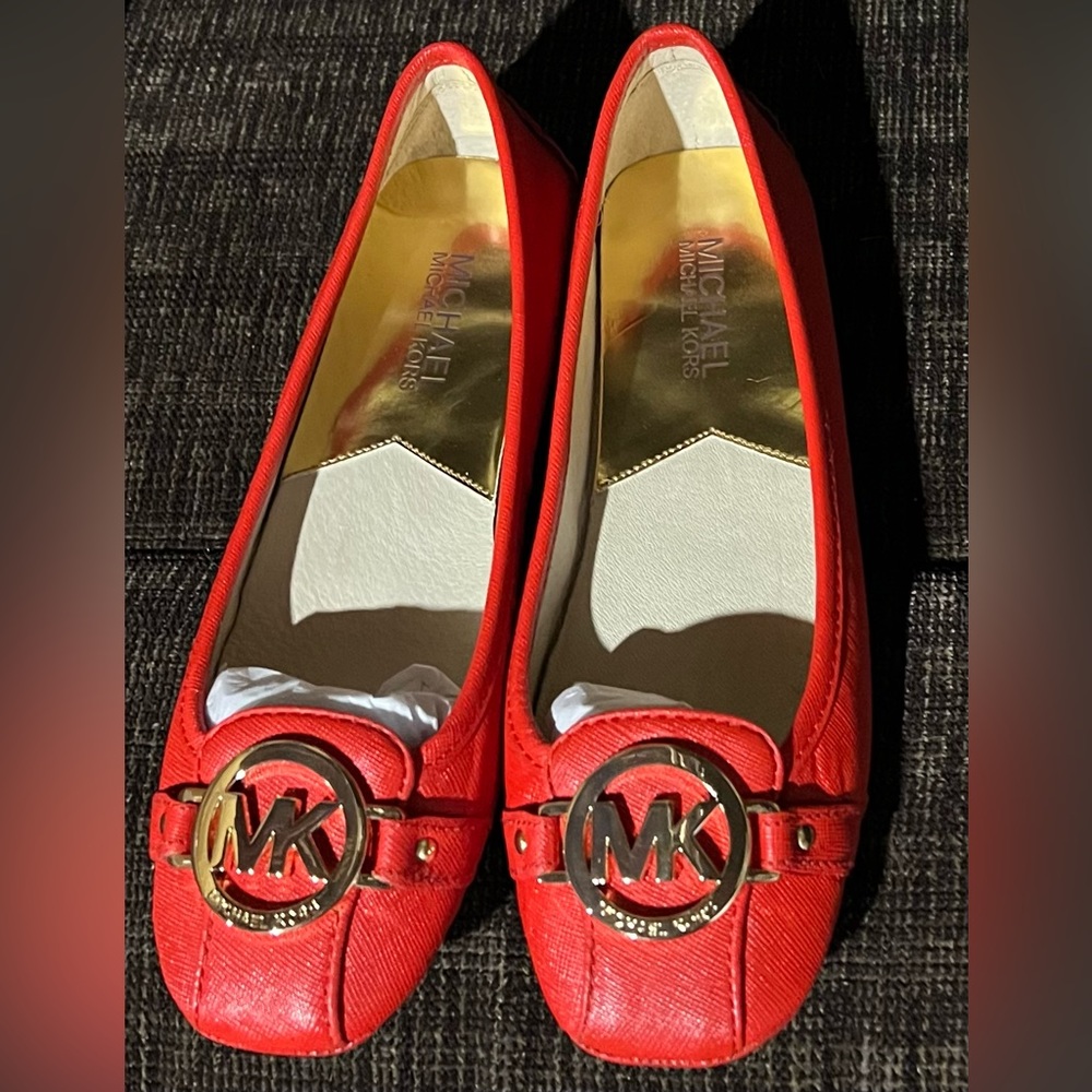 Michael Kors shoes red